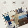 thumbnail image 6 of Elephant Stock Abstract Domain Wall Art - Horizontal Canvas Wall Art - Living Room Wall Decor - Abstract Canvas - Beige And Blue Decor - 12" x 8", 6 of 8