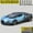 AG13 Blue Box, variant on Aerodynamic Alloy Performance Coupe, Mini Diecast Racing Car with Carbon Fiber Decor & Interactive Lights
