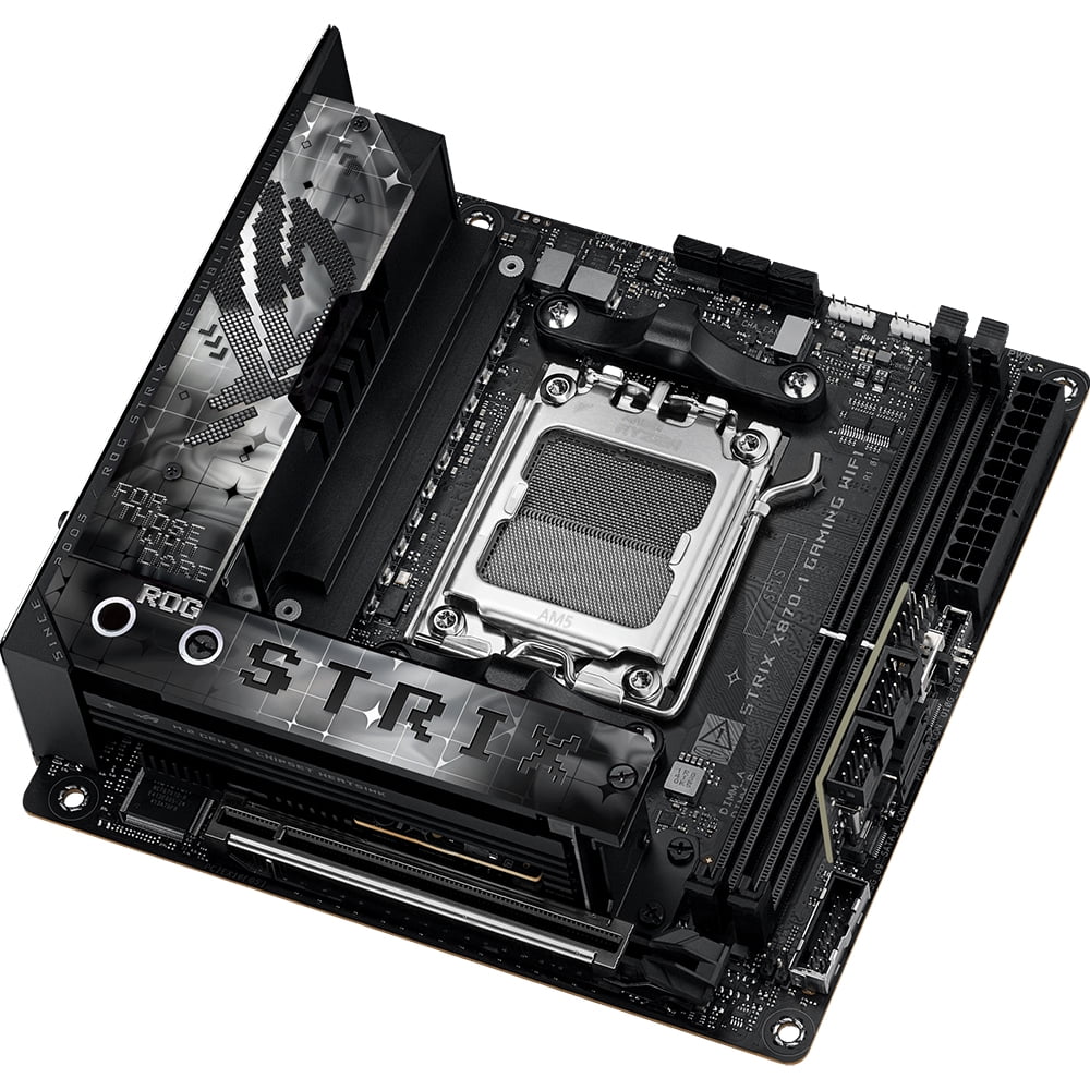 ASUS ROG Strix X870-I Gaming WiFi AMD AM5 Mini ITX Motherboard - ROGSTRIXX870-IGAMING