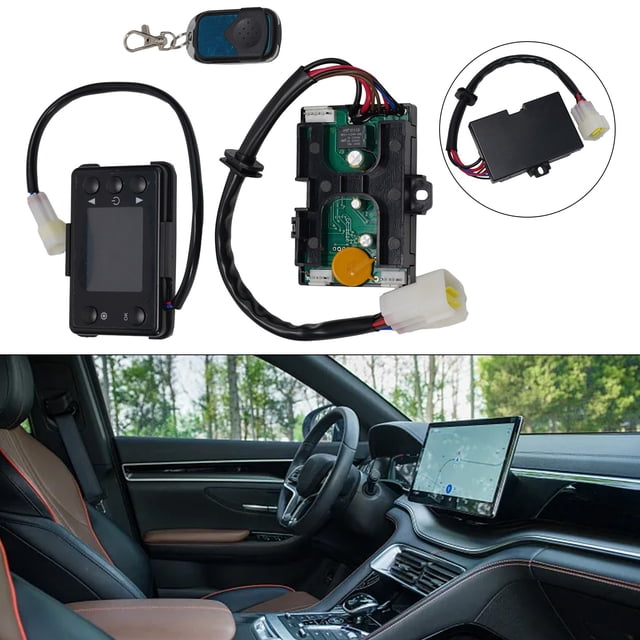 Car Air Diesel Heater 12V/24V 3 Pins Triangle Plug For 3KW 5KW 8KW Air Diesel Parking Heater Parking Remote Controller