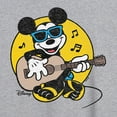 thumbnail image 3 of Disney - Mickey & Friends - Mickey Singing & Playing the Guitar - Flipflops & Sunglasses - Women's Oversized T-Shirt, 3 of 5