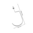 thumbnail image 2 of EXHUMKY 5Pcs Screw-In Ceiling Hook for Diy Enthusiasts Heavy Duty Stainless Steel Closet Organization, 2 of 8