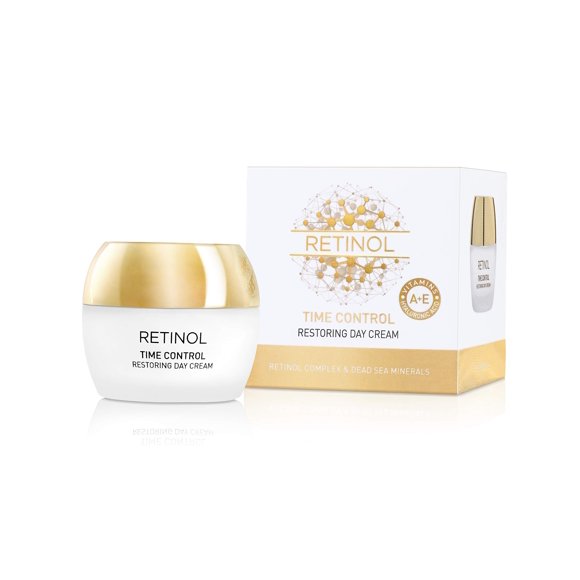 Crema de día restauradora Edom Retinol Time Control: hidrata e hidrata la piel Antioxidantes restauradores que suavizan la apariencia de líneas finas y arrugas y promueven la elasticidad natural de la