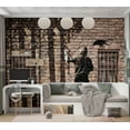 thumbnail image 5 of Tiptophomedecor Street Art Wallpaper Wall Mural - Urban Jungle, 5 of 7
