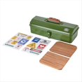 thumbnail image 1 of Caja de Herramientas para Acampar Al Aire Libre con Pegatinas Caja de Almacenamiento Impermeable Miscelánea Caja de Almacenamiento Portátil de Metal de Mano, 1 of 5