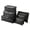 Black, variant on Walbest 6 Set Travel Storage Bags Multi-functional Clothing Sorting Packages, Travel Packing Compression Pouches, Luggage Organizer Pouch