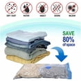 thumbnail image 4 of Vacuum Storage Bag with Pump, Set of 6 XXL Vacuum Storage Bags - 80*120cm - Random Color, 4 of 5