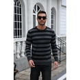 thumbnail image 4 of COOFANDY Men's Long-Sleeve Crewneck Sweater | Soft Slim Fit Knit Sweater Pullover for Fall Winter and Business Casual & Everyday Wear, 4 of 8