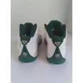 thumbnail image 3 of Adi - das Team Signature Basketball Shoes White Green High Top Sneakers, 3 of 6