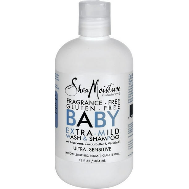 SheaMoisture Baby Wash & Shampoo with Aloe Vera, Cocoa Butter and