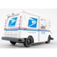 thumbnail image 2 of Camión de correo postal de los Estados Unidos USPS 1987 Grumman LLV escala 1:36, modelo de camión de juguete de metal fundido a presión de 5 pulgadas, 2 of 3