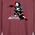 thumbnail image 3 of Avatar - The Last Airbender - Zuko Fire Nation - Women's Lightweight French Terry Long Sleeve Shirt, 3 of 5