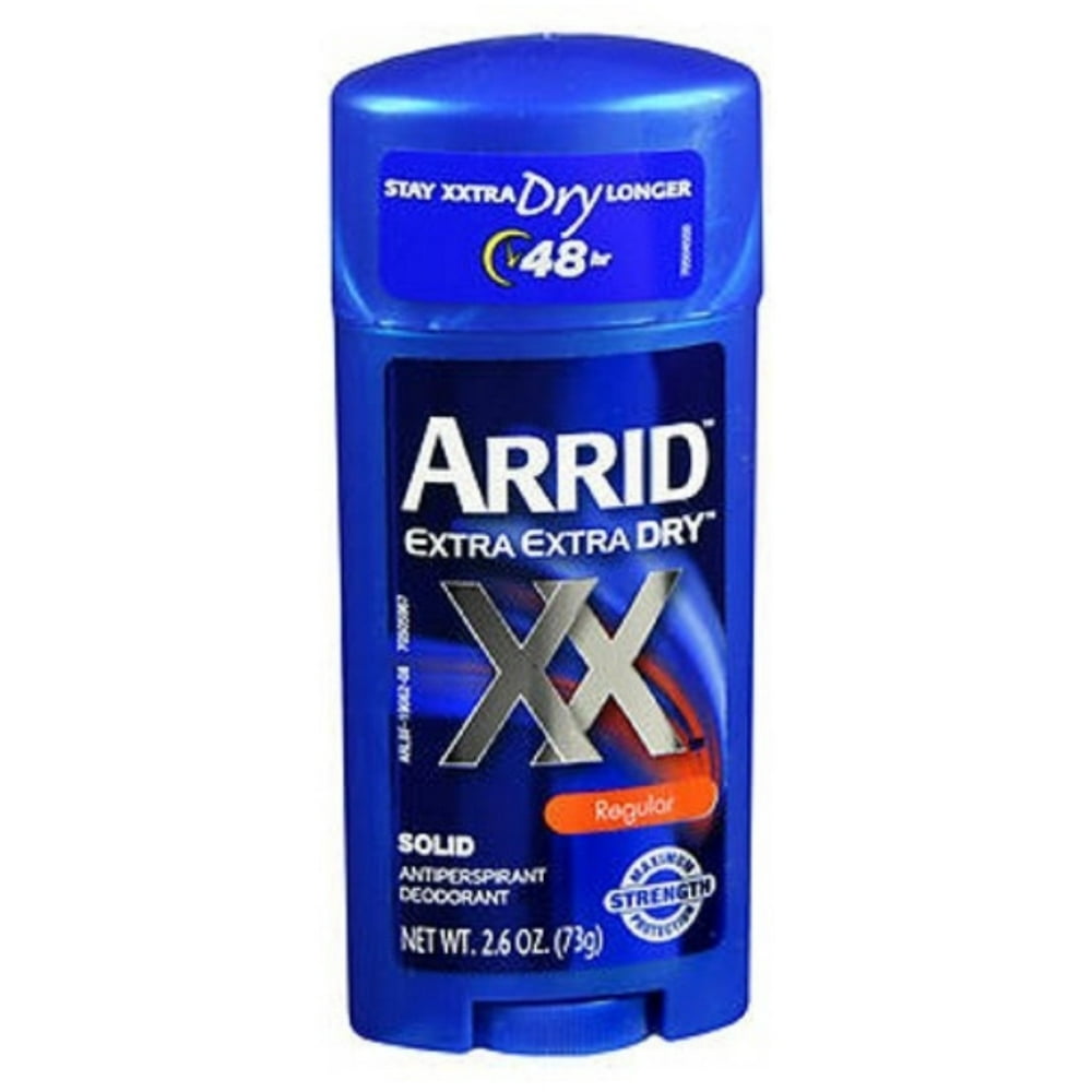 3 Pack ARRID XX AntiPerspirant Deodorant Solid Regular 2.6 oz