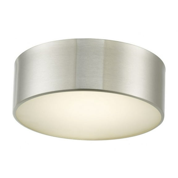 30030FM-BN-Bongo-Abra Lighting-Bongo - 10 Inch 16W 1 LED Flush Mount