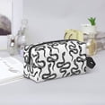 thumbnail image 6 of Uemuo Hand Drawn Snake Pattern Portable Toiletry Bags with Handle, Waterproof travel Make up Bags for Women, Large Capacity Travel Cosmetic Bags, 6 of 9
