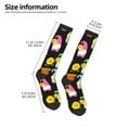 thumbnail image 2 of KLL Gnomes With Sunflowers Print Cool Socks Men's Women's Crew Socks Funny Crazy Novelty Stockings, 2 of 6