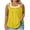 #01Yellow tank tops women, variant on Summer Savings Clearance!yoeyez Sleeveless Shirts for Women,Tank Tops for Women Womens Square Neck Casual Folding Tunic Tee Solid Color Loose Fit Shirts Black,XL