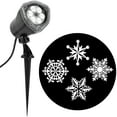 thumbnail image 1 of Christmas Lightshow Projection Ornate White Snow Flurry, 1 of 5