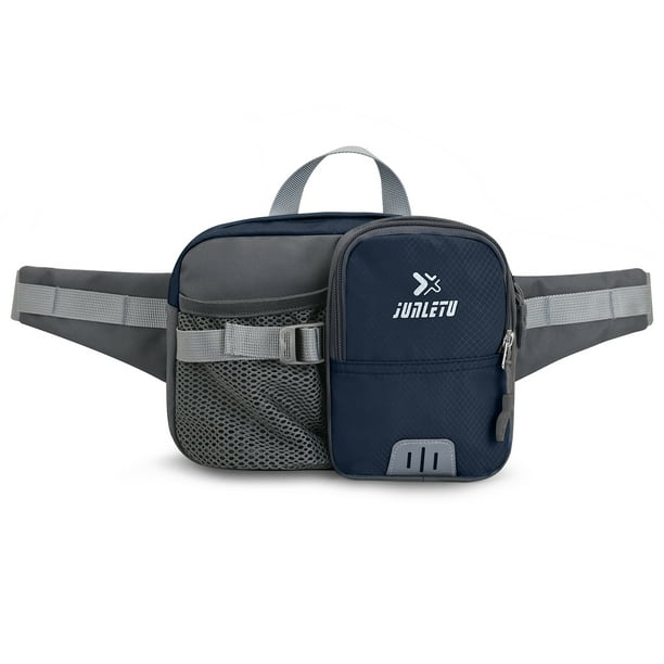 Outdoor Sports Waist Pack with Water Bottle Holder Bum Bag Waist Pouch