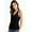 black, variant on Yoga back vest with chest cushion, women's shockproof running sports bra, quick drying breathable high-strength fitness suit, summer top.
