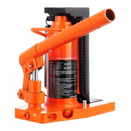 Hydraulic Toe Jack 2.5/5 Ton - Low Profile Lift Jack for Cars & Machinery - 0.8-5.3" Toe & 8.9-13.4" Top Height - Air Hydraulic Claw Jack