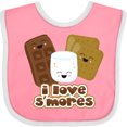 thumbnail image 3 of Inktastic I Love S'Mores Boys or Girls Baby Bib, 3 of 4