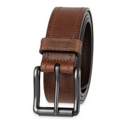 Genuine Dickies Men's Casual Brown Leather Work Belt With Big & Tall Sizes