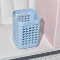 thumbnail image 4 of Clearance Under $0.84! 1PC Heart Cutout Desk Organizer, Multi-Compartment Pencil Cup Holder with Decorative Design, Plastic, for Stationery, Sky Blue, One Size, 4 of 5