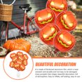 thumbnail image 3 of Miangastore Pumpkin Shaped Balloons Inflatable Pumpkin Balloon Orange Aluminium Film 10Pcs, 3 of 9