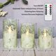thumbnail image 2 of Velas LED Sin Llama Club de Cristal 3 Columnas de Vidrio con Control Remoto, 2 of 7