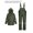 2, variant on Polyester PVC Raincoat Set Solid Color Separate Style Raincoat Adult Style Motorcycle Riding Rain Cape Windproof Warm Outdoor Anti-Storm Trousers And Jacket