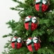thumbnail image 4 of Mini adorno para árbol de Navidad | Bolsa de regalo decorativa colgante | Pequeño colgante navideño para decorar el árbol | Decoración festiva para el hogar | Decoración colgante de tela reutilizable, 4 of 9