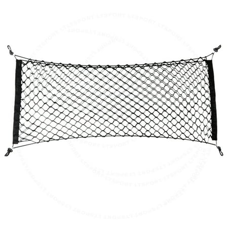 Fit Honda Cargo Net Expandable Organizer Double Layers Storage Holder Envelope Style Tail Rear Trunk For Accord Civic