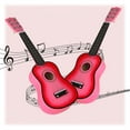 thumbnail image 6 of 21 Mini Acoustic Guitar for Boy and Girl Beginner Kits Preschool Toy Preschool Pink, 6 of 8