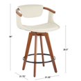 thumbnail image 4 of Oracle Counter Stool by LumiSource, 4 of 8