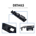 thumbnail image 2 of 2Pcs Door Glass Lift Switch Panel Cover Set for Toyota Vitz 2010-2014 Plastic, 2 of 8