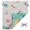 thumbnail image 2 of ZROBM 2PCS Dish Cloths, Dish Cloths for Washing Dishes, Dish Cloths and Towels Set, Dish Cloths for Drying Dishes, cloth, 2 of 4