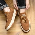 thumbnail image 5 of 2026 Men's Retro Fashion Sneakers, Classic Low-Top Skate Shoes with Comfortable Platform Sole,Lace-up Casual Walking Footwear for Daily Streetwear and Travel., 5 of 8