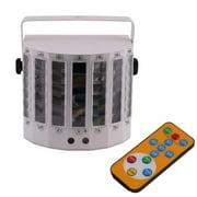 Sound Active Laser Projector DMX512 LED RGB Strobe Stage Effect Light DJ Disco Lighting Wedding KTV RGBWY Lights