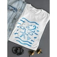 thumbnail image 3 of Beautiful Sea Life Starfish T-Shirt Women -Image by Shutterstock, Female x-Large, 3 of 4
