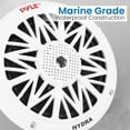 thumbnail image 6 of Pyle 5.25" Dual Marine Speakers - 2-Way Waterproof, 150W Power, Poly Carbon Cone - 1 Pair, 6 of 6