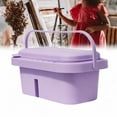 thumbnail image 2 of Abbraccia Paint Brush Basin Artist Pen Washer Water Bucket with Brushes Holder Paint Brush Washer Kids for Drawing Acrylic Oil Painting, 2 of 9