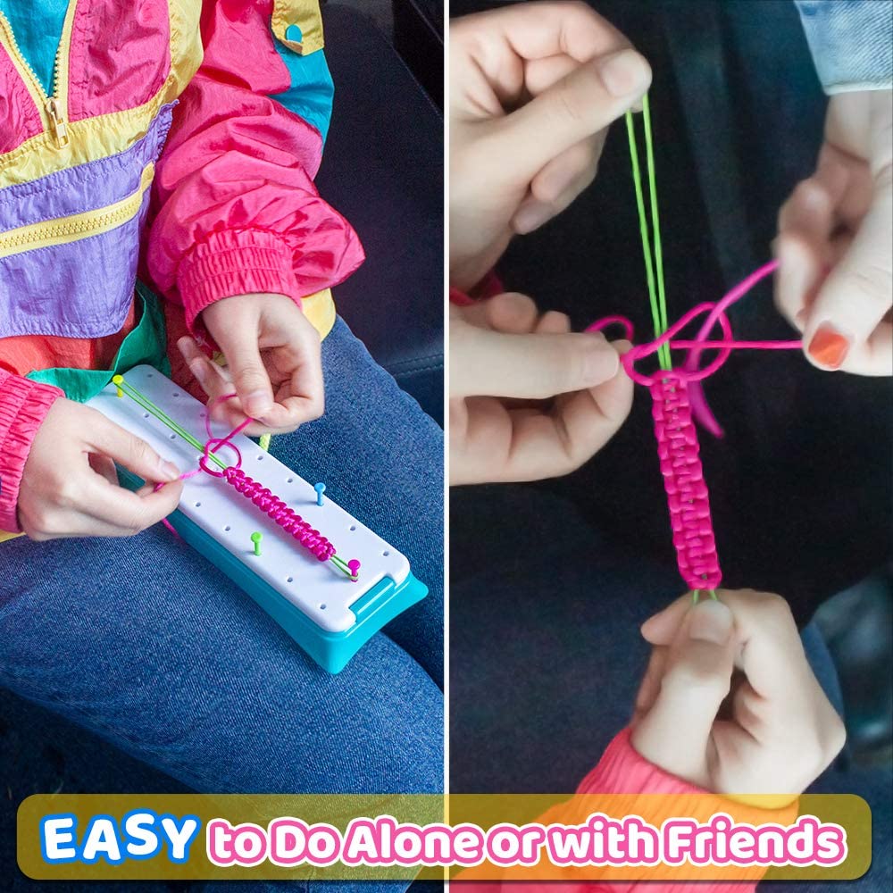 CandWuom Friendship Bracelet Making Kit for Kids Ages 6-12 photo 4