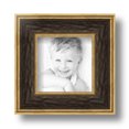 thumbnail image 2 of ArtToFrames 4" x 4" Black Panel With Gold Lip Picture Frame, 4x4 inch Multi Wood Poster Frame (WOM-5092),  Pack, 2 of 7