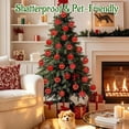 thumbnail image 3 of Waipfaru 16Pcs Christmas Ball Ornaments,3.15" Shatterproof Hanging Xmas Ornaments Set for Christmas Holiday Party Decoration, 3 of 7