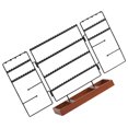 thumbnail image 2 of Jewelry Organizer Metal Jewelry Storage Rack Tabletop Jewelry Display Rack with Base, 2 of 7