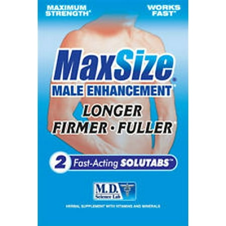 Max Size 2 Pack Sold By Eaches (The Best Male Enhancement)