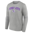 thumbnail image 2 of Men's Gray Stephen F Austin Lumberjacks Campus Long Sleeve T-Shirt, 2 of 3