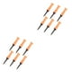 thumbnail image 1 of Paquete de 6 tees de golf de goma Toystoory reutilizables profesionales soporte estable accesorios de entrenamiento, 1 of 6