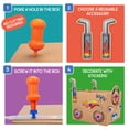 thumbnail image 3 of Educational Insights Boxineers Cardboard Vehicles, Craft Set for Kids Ages 5 and up, 3 of 7